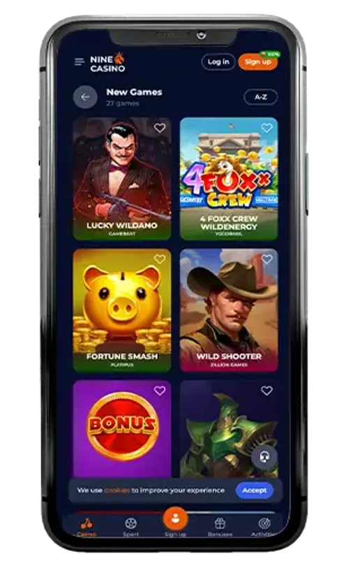NineCasino-app